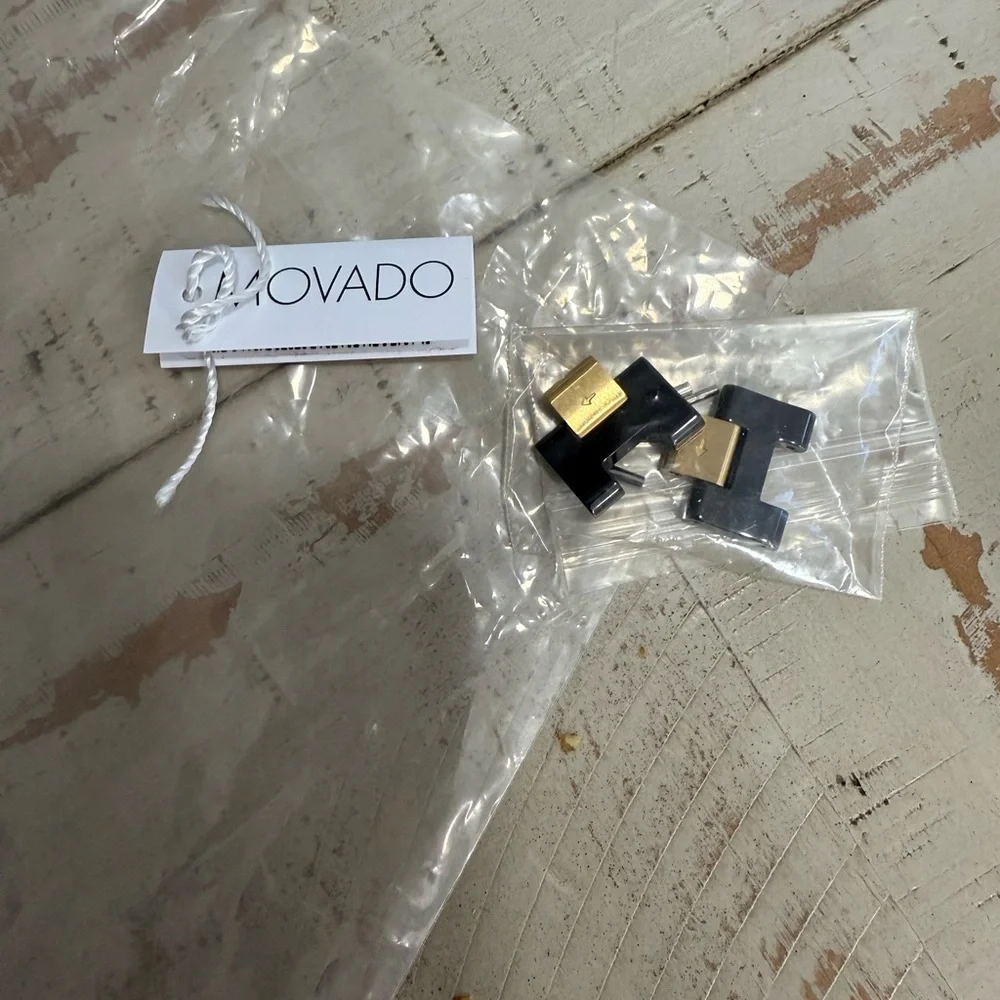 Movado Bold Black and Gold Watch - Picture 10 of 15